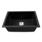 Msi Gray Single Bowl 24in X 18in Quartz Undermount  Kitchen Sink ZOR-QTZ-SBSNK-0100 - alternate 1